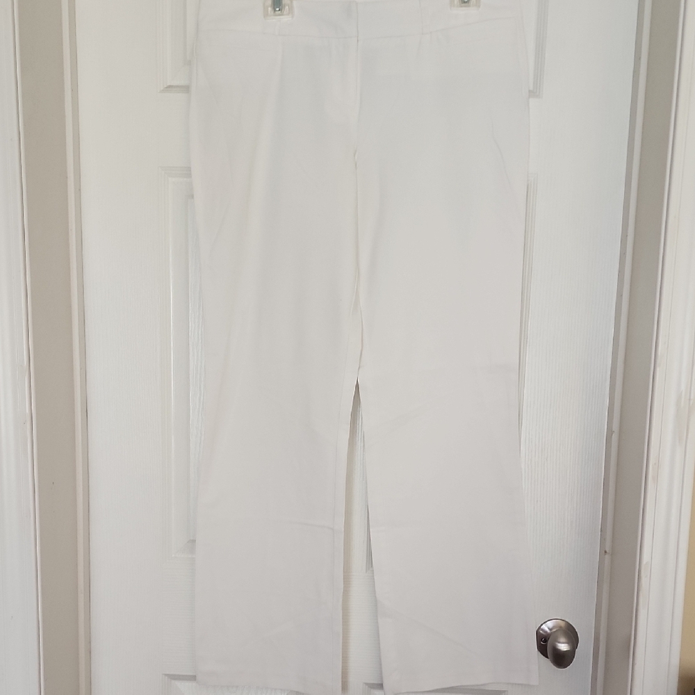 Elegant White Women's Pants